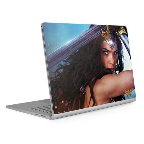 DC Comics Wonder Woman Battle Ready Poster Surface Book 2 13.5in Skin